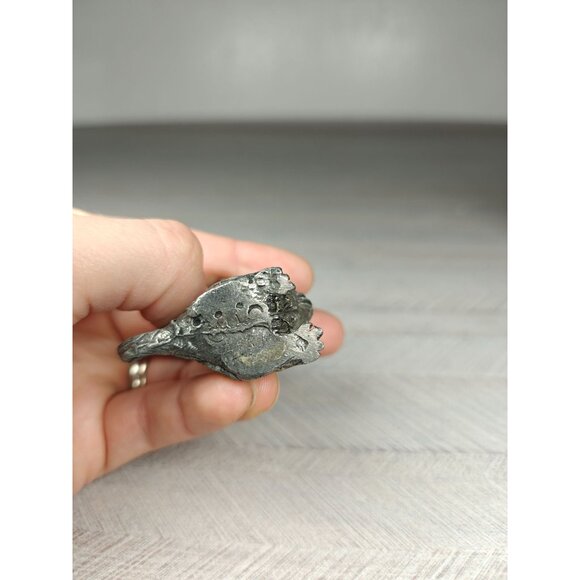 Cast Iron Mouse Figurine 2" Tall Decorative Collectible Rustic Charm - Picture 6 of 6